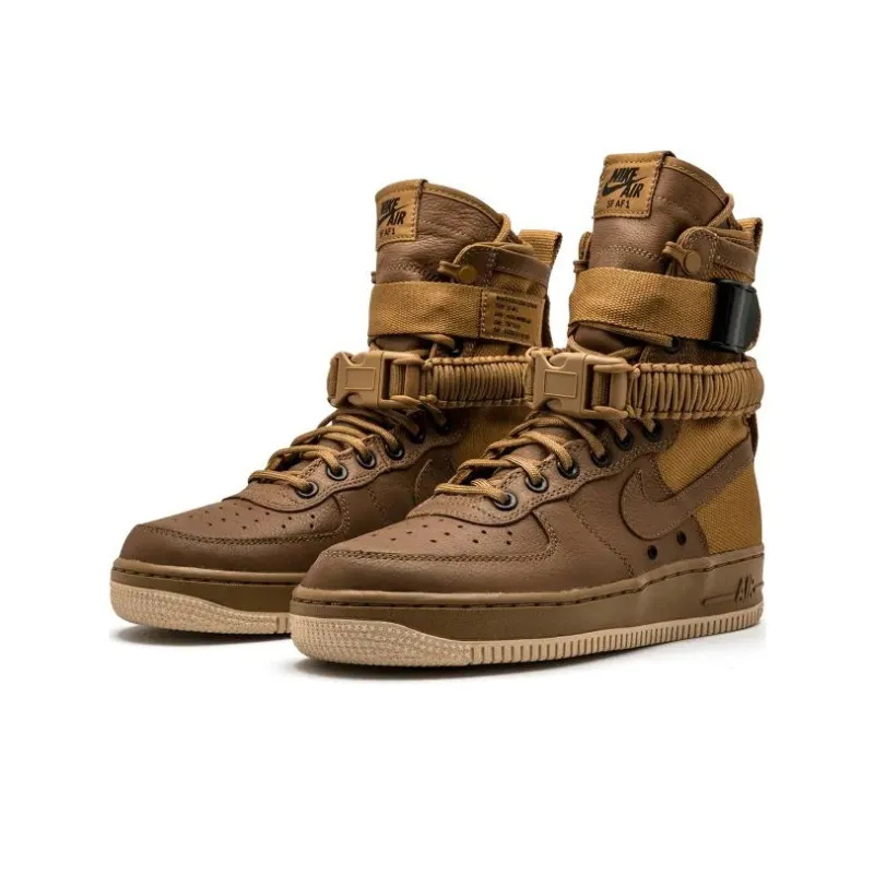 Nike SF Air Force 1 Golden Beige Women's-2