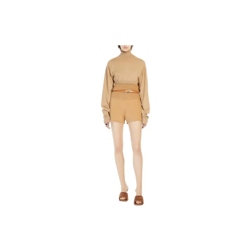 SportMax Sweaters Women's Beige-1