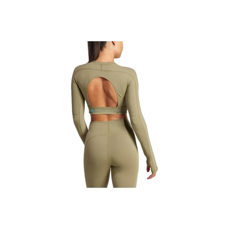 Adidas Free Shipping With AdiClub Adidas By Stella McCartney TrueStrength Cropped Long Sleeve-3