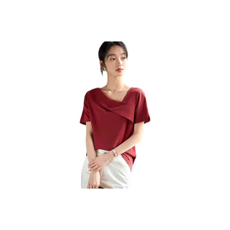 XWI T Shirts Women's Red-1