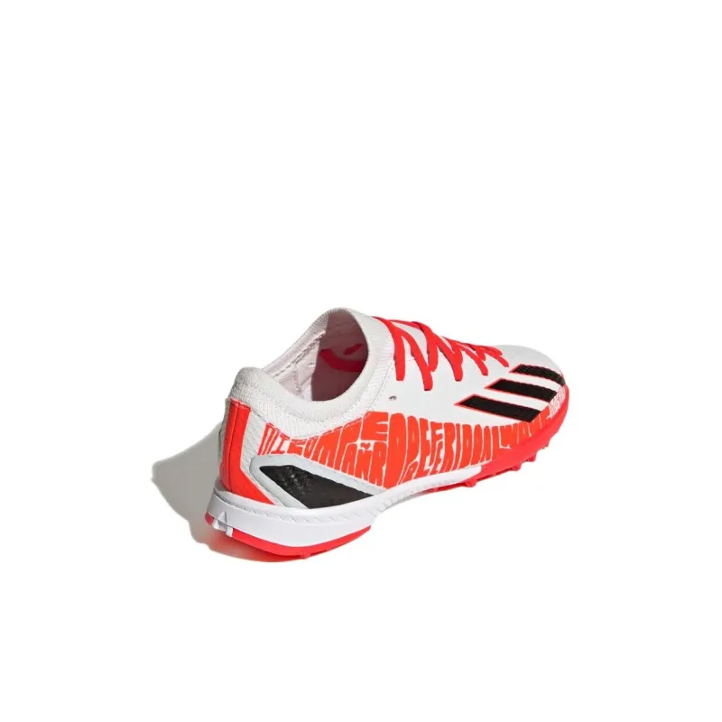 adidas X Speedportal Messi.3 TF J 'White Solar Red'-3