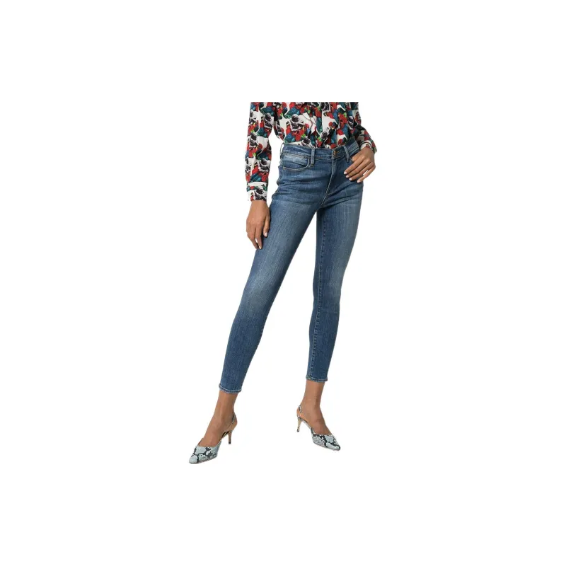 FRAME Le High Skinny Jeans-3
