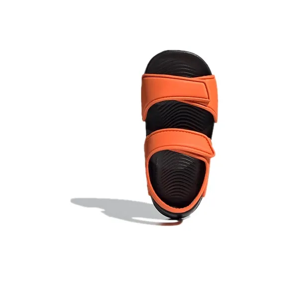 Adidas Altaswim Sandal Orange Black Infant And Toddler-4