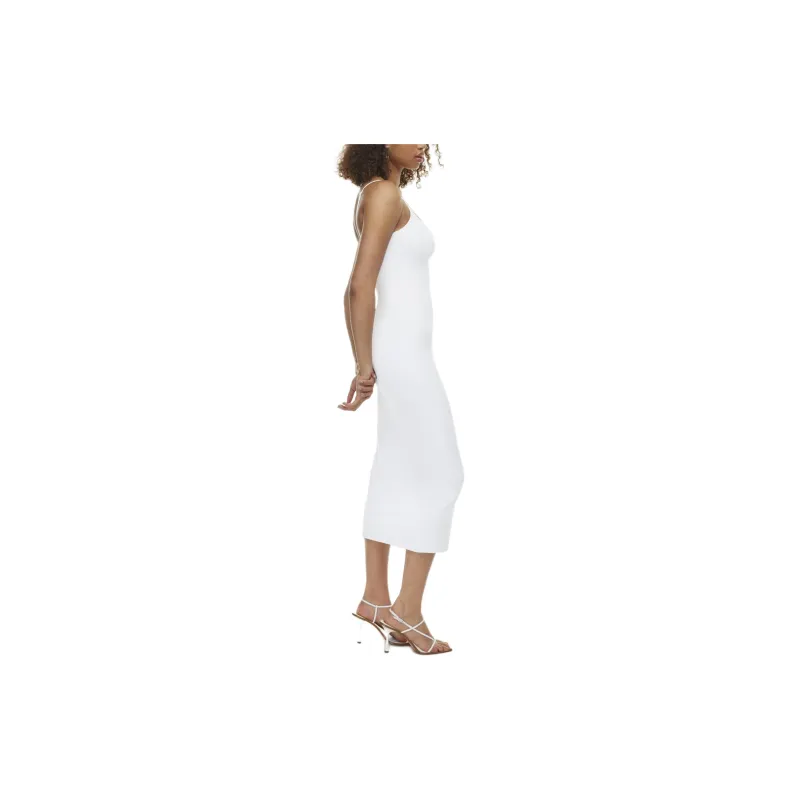 ARITZIA Contour Contour Cami Maxi Dress Slip Dresses Women's Bright White-3