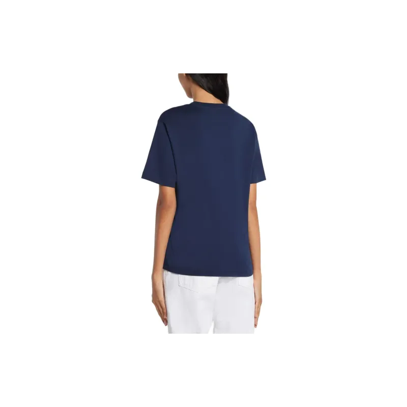 LACOSTE Logo patch Cotton T shirt-2
