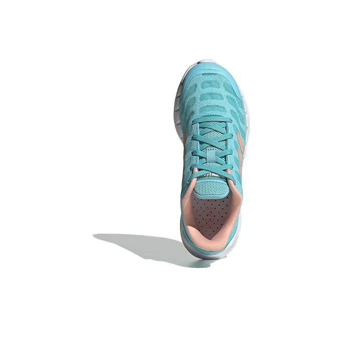 Adidas Climacool Ventania J Slip Resistant Breathable Low Top Kids' Running Shoes Blue Orange Teenagers-3