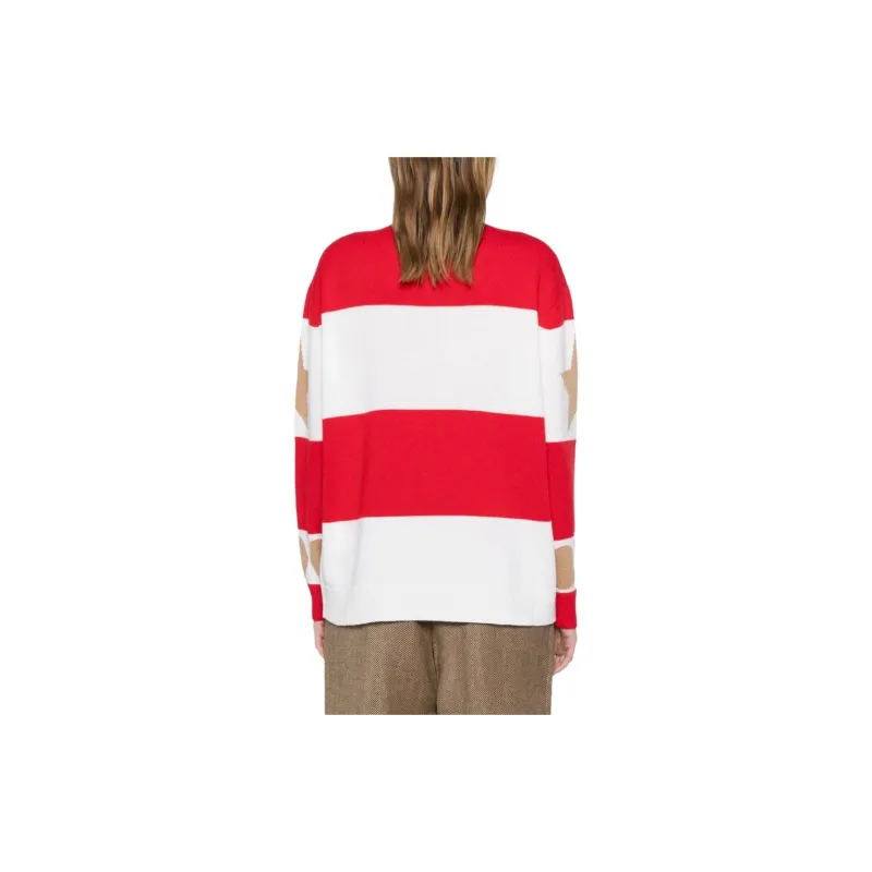 MaxMara Dirce Striped Knitted Jumper-4