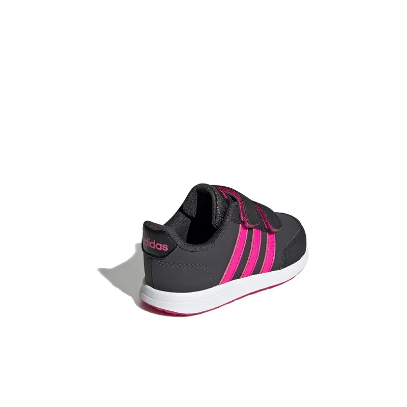 Adidas Neo Switch 2.0 Low-Top Toddler Shoes Black Rose Red Infant And Toddler-3