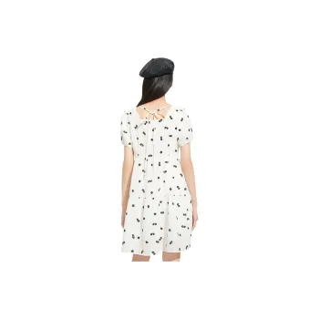 Hotwind Short Sleeved Dresses Women's White