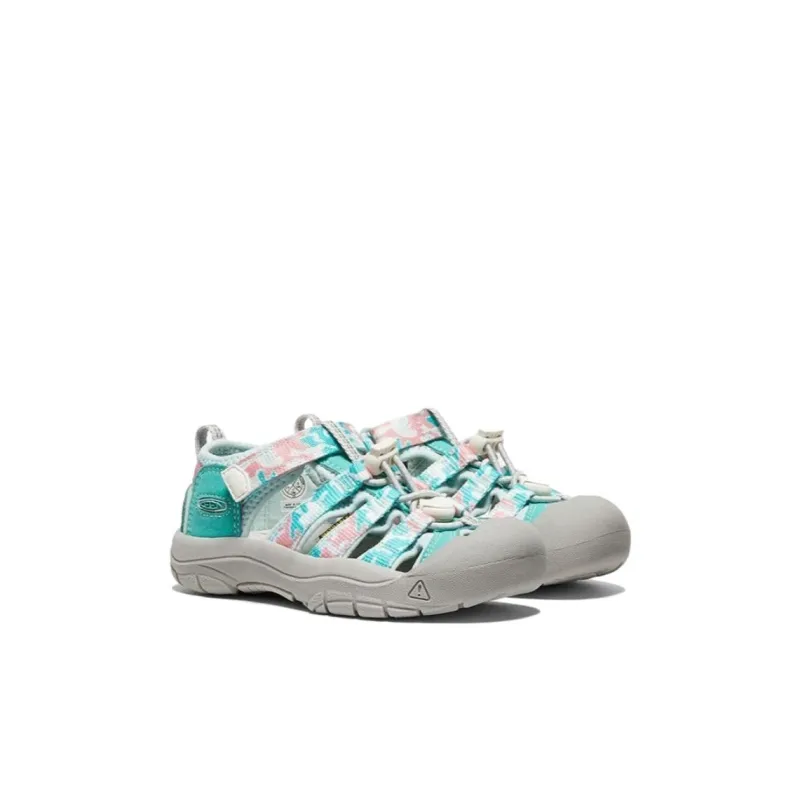 KEEN NEWPORT H2 Abrasion Resistant Breathable Low Top Kids' Outdoor Shoes Camouflage Pattern Pink Kids'-2