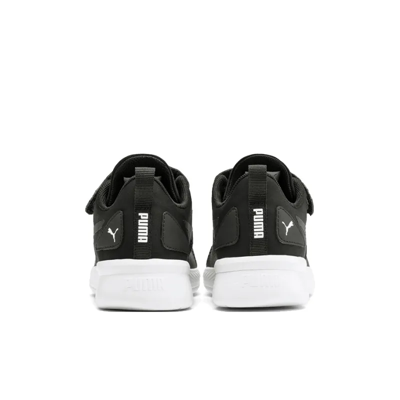 Puma Flyer Runner V Little Kid 'Black White'-3