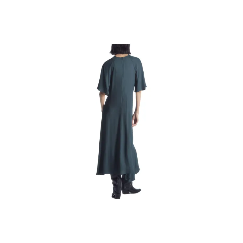 COS Short Sleeved Dresses Women's Deep Turquoise-2