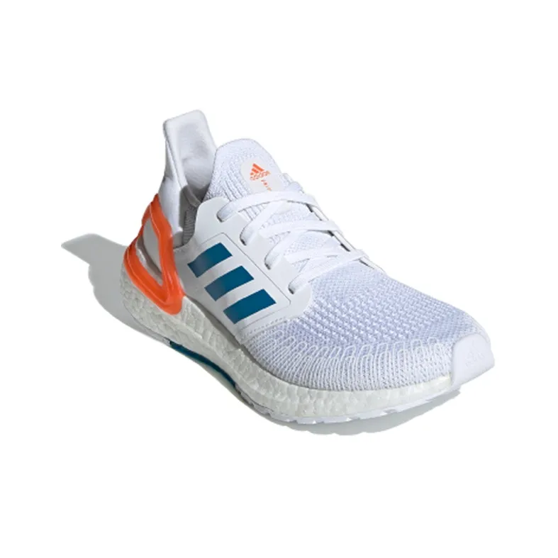 Adidas ULT Primeblue J Cushioning Low-Top Kids' Running Shoes White Orange And Blue Teenagers-1