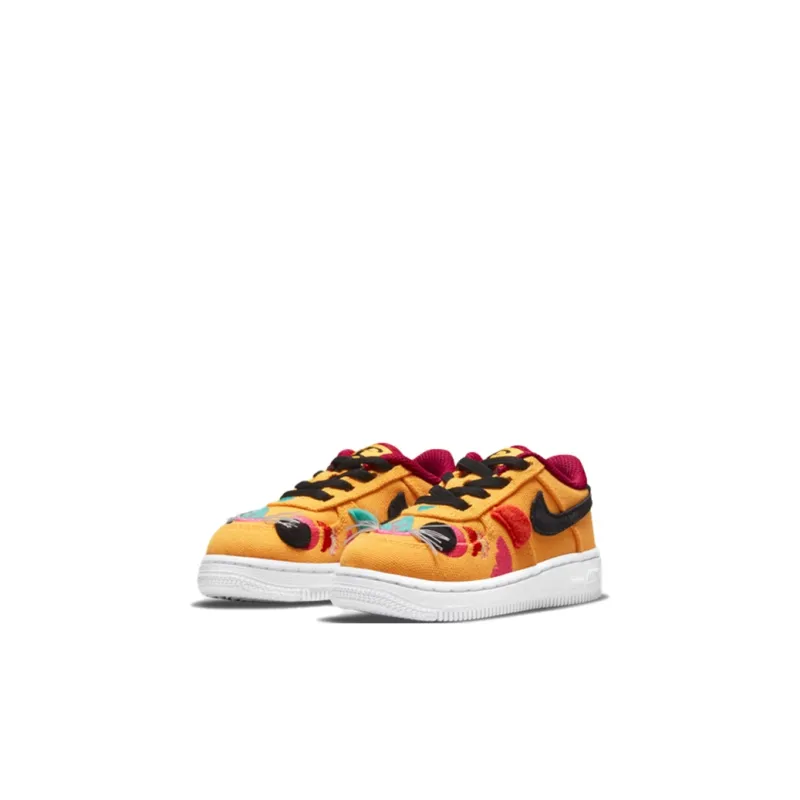 Nike Air Force 1 LV8 'The Year Of Tiger' Low Top Toddler Shoes Yellow Baby-2