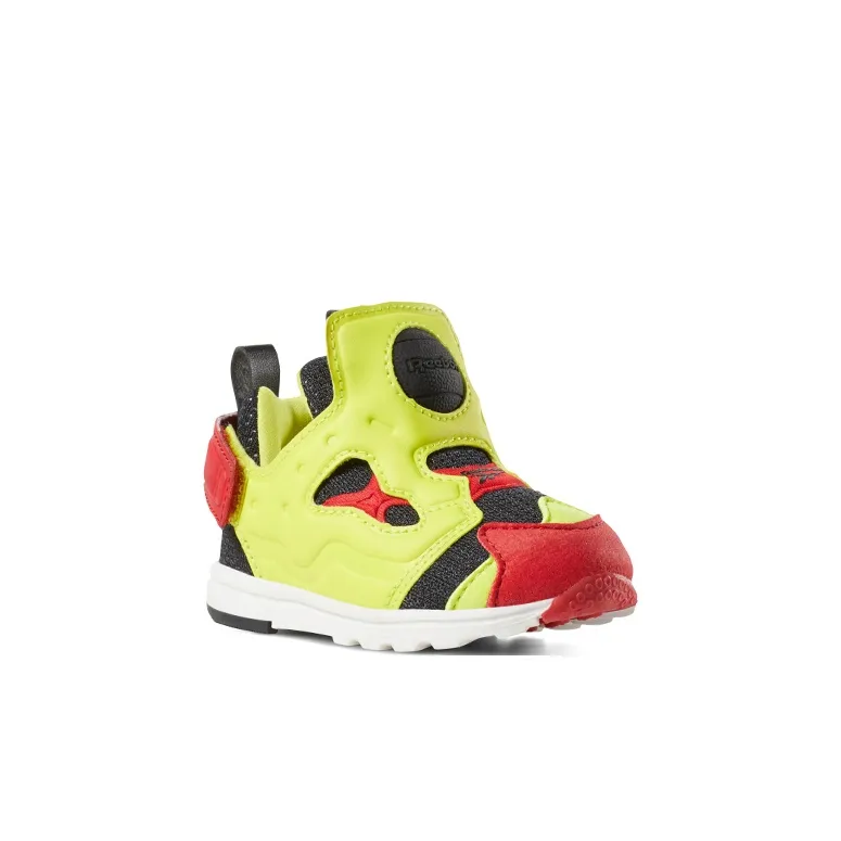 Reebok Versa Pump Fury Infant 'Hypergreen'-2