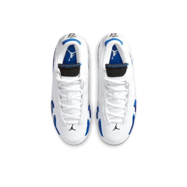 Jordan 14 Retro White Hyper Royal GS-3
