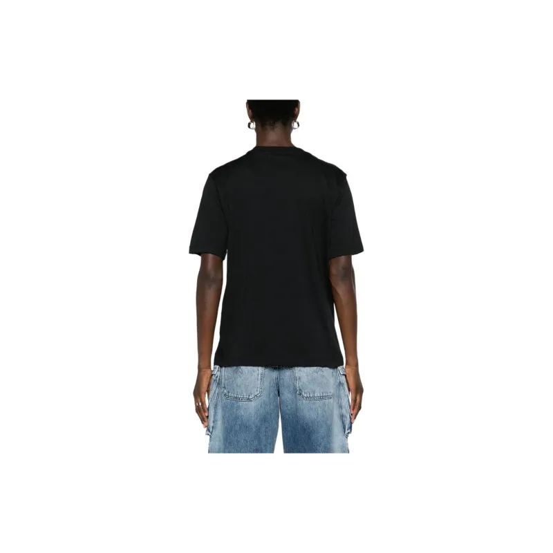 Patrizia Pepe Logo patch Cotton T shirt-2