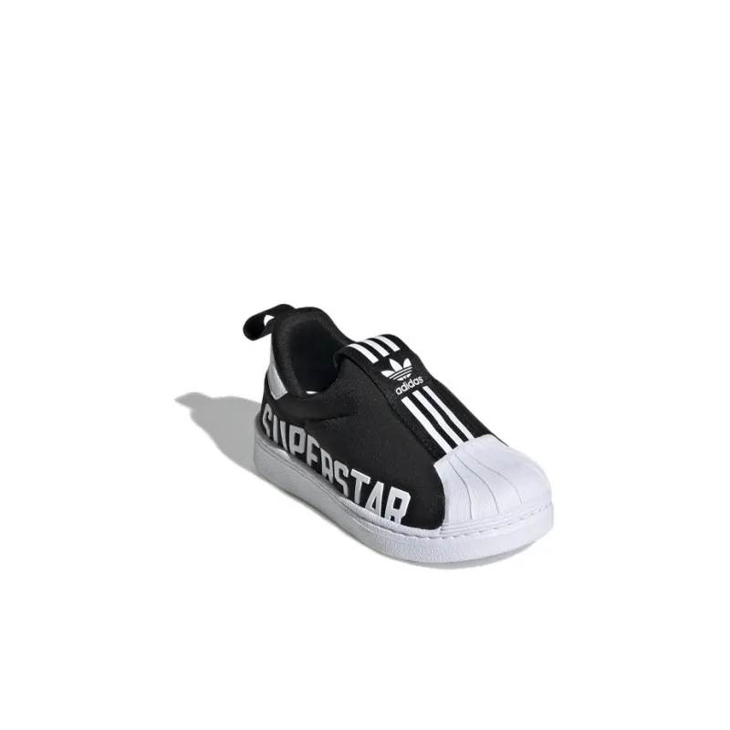 Adidas Originals SUPERSTAR 360 X I Anti Kick Cushioning Low Top Skateboard Shoes Black Infant And Toddler-2