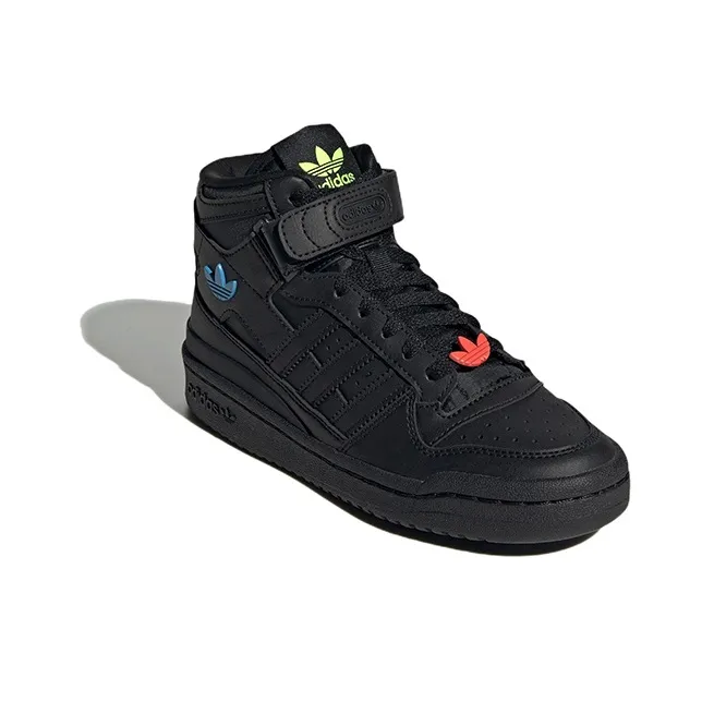 Adidas Forum Mid J 'Trefoil Pins'-2