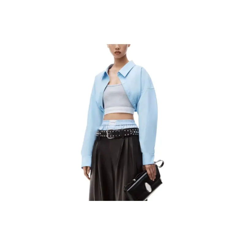 Alexander Wang Cropped Bolero Top-1
