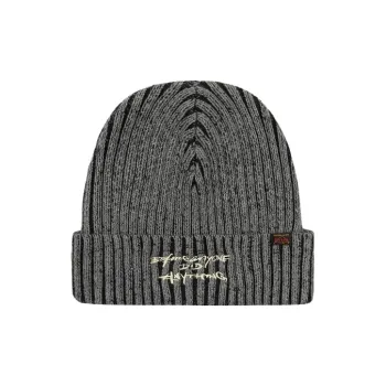 EVISU Cotton Beanies Unisex Black