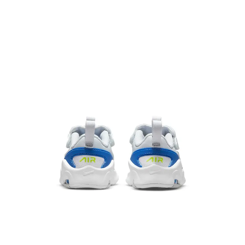 Nike Air Max Bolt Abrasion Resistant Low Top Toddler Shoes Gray White Blue Infant And Toddler-4