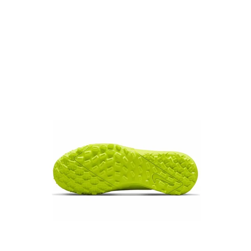 Nike Mercurial Vapor 14 Assassin Academy TF Low Top Soccer Shoes Neon Yellow Kids'-5