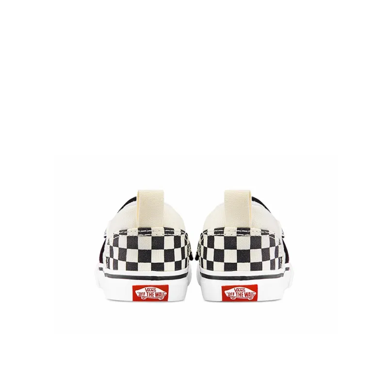 Vans Asher   V Toddler 'Checkers - Black Natural'-4