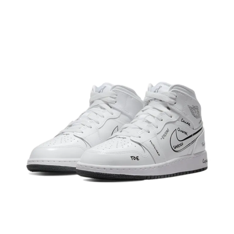 Jordan 1 Mid Schematic GS-3
