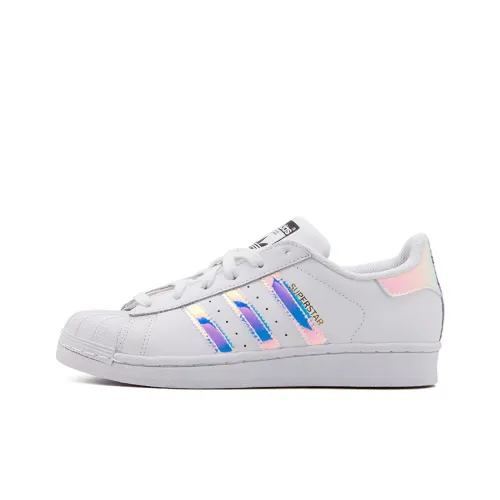 Adidas Superstar White Iridescent Youth