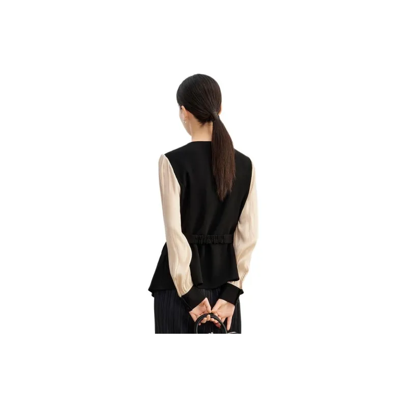 JZ. ANNAKRO Shirt Women's Plain Black-1