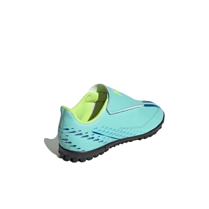 Adidas X Speedportal .4 H/L TF Firm Artificial Grass Low Top Kids' Soccer Shoes Ocean Blue Kids'-4