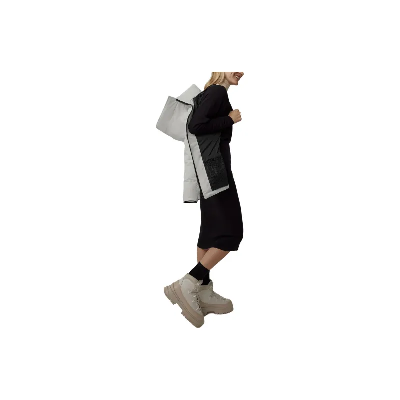 Canada Goose Chelsea Series Down Jackets Women's Silver Birch-2