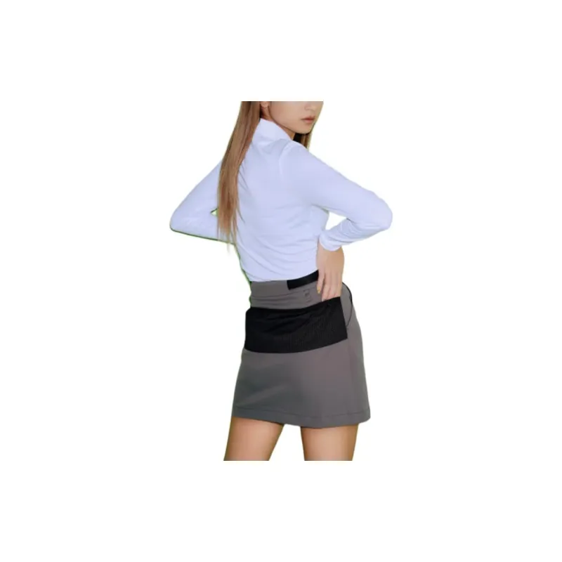 Beams GOLF Casual Short Skirts Women's Charcoal-2