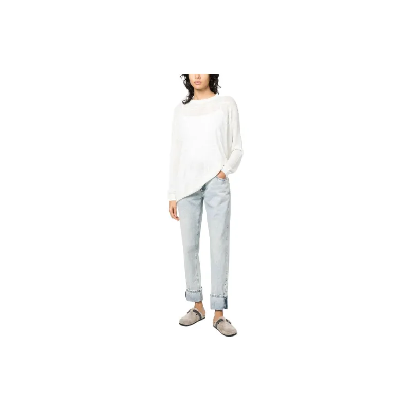 Brunello Cucinelli Roll Cuff Mid Rise Jeans-1