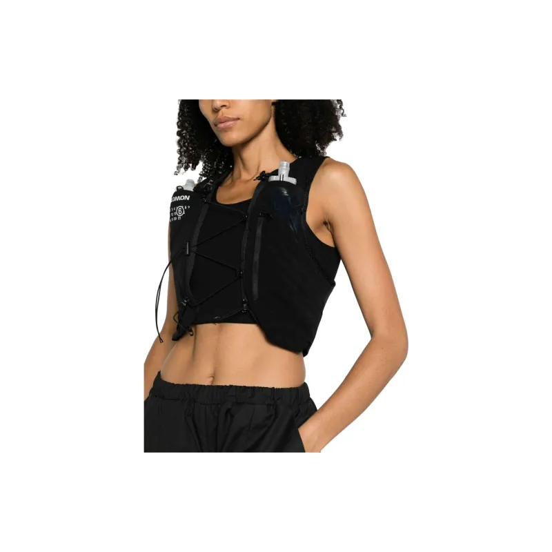 Salomon X MM6 Maison Margiela MM6 X Salomon Co brand Vests Women's Black-4