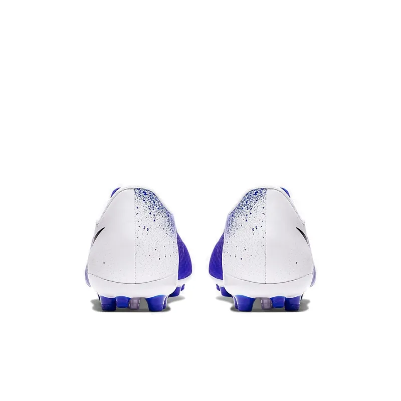 Nike Phantom Venom Anti-Slip And Wear-Resistant Breathable Low-Top Kids' Soccer Shoes Blue White Kids'-2