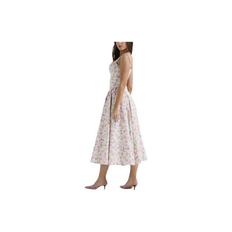 HOUSE OF CB DOROTHY Slip Dresses Women's Pale Blueg/Light Blue-4