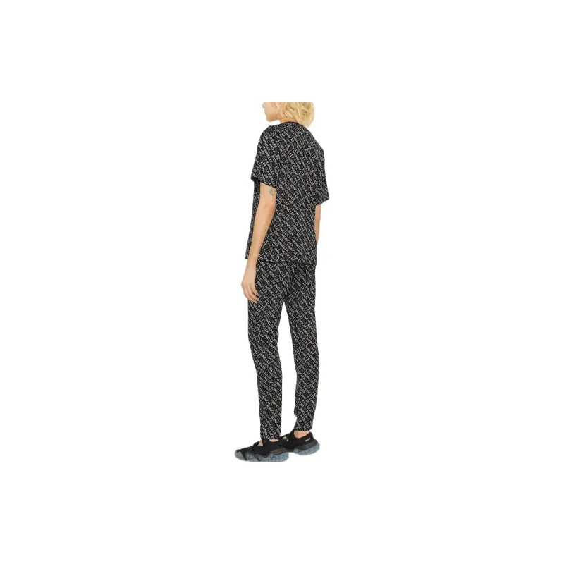 Moncler Logo print Jersey Trousers-2