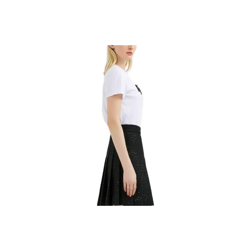 KARL LAGERFELD T Shirt Women's White-3