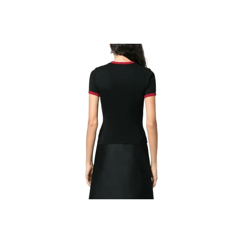 COURREGES Heritage Crewneck T Shirt-3