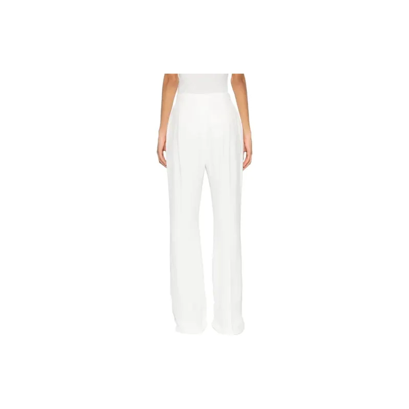Alexander McQueen High Waist Flared Tailored Trousers-2