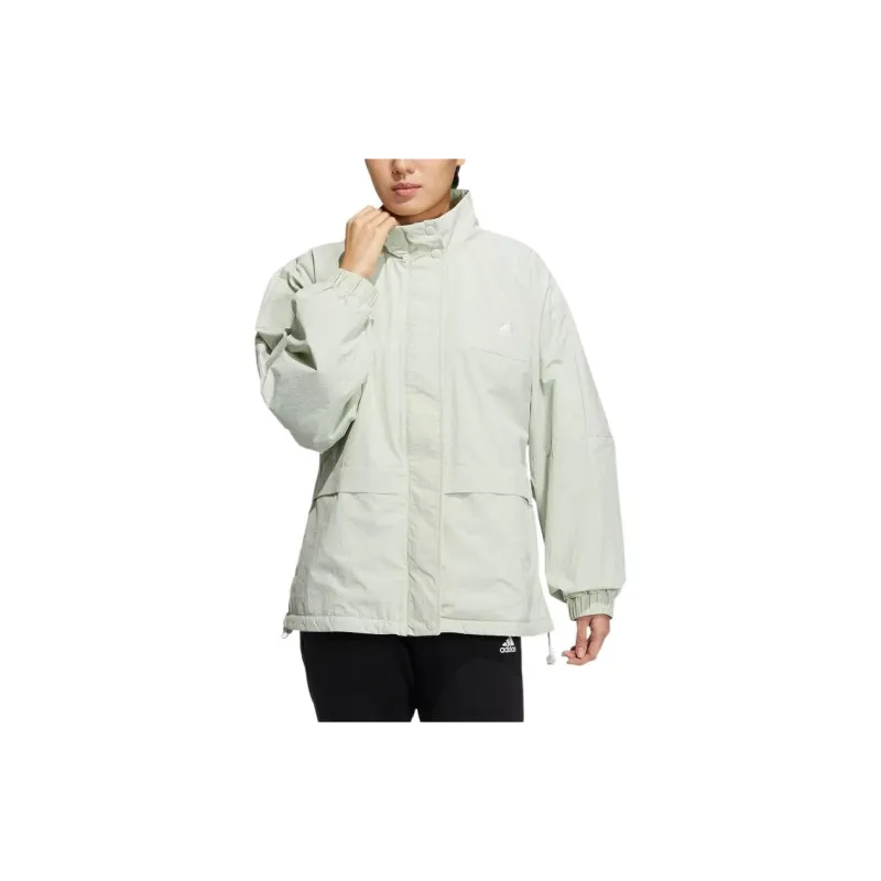 Adidas Jackets Women's Linen Green-1