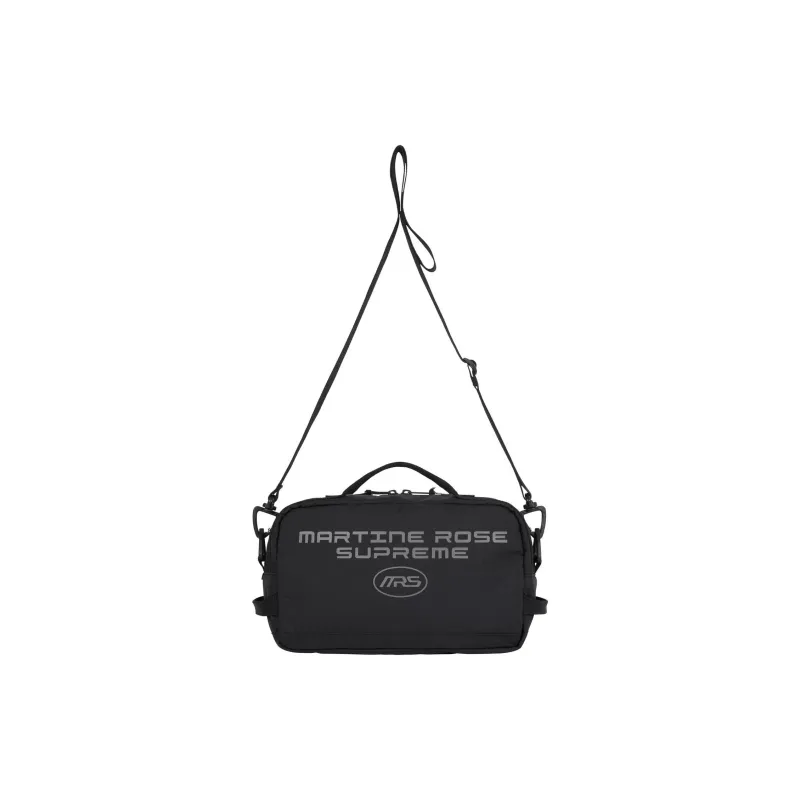 Supreme Nylon Crossbody One Shoulder Handbag Regular Unisex Black-2