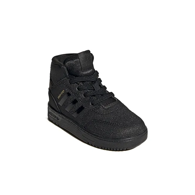 Adidas Originals Drop Step High-Top Toddler Shoes Black Infant And Toddler-2