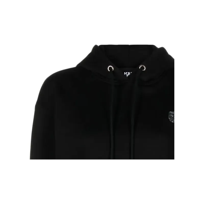 KARL LAGERFELD / Karl Lagerfeld Jeans Ikonik Karl-logo Organic Cotton Hoodie-5