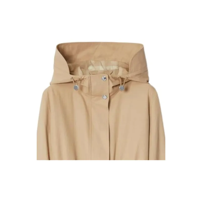 Burberry Coats Women's Soft Yellow Umber-4