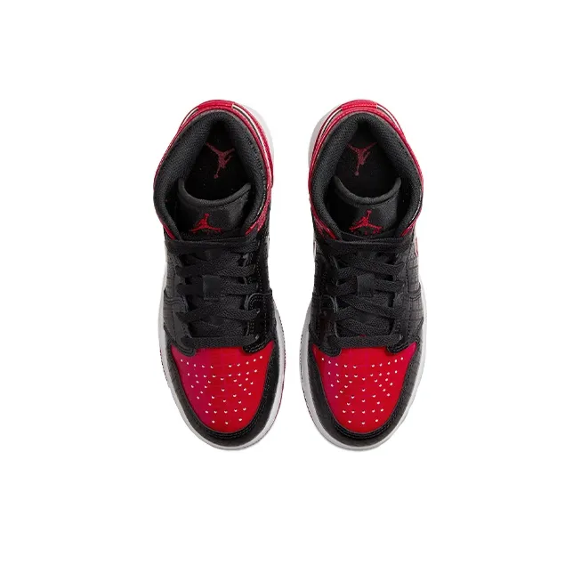 Jordan 1 Mid Bred Text GS-4