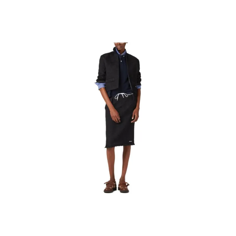 MIU MIU SS24 Jackets & Coats Women's Black-1