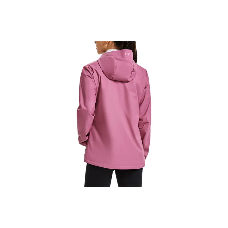 Under Armour Forefront Rain Jackets Coats Women's Pink-3